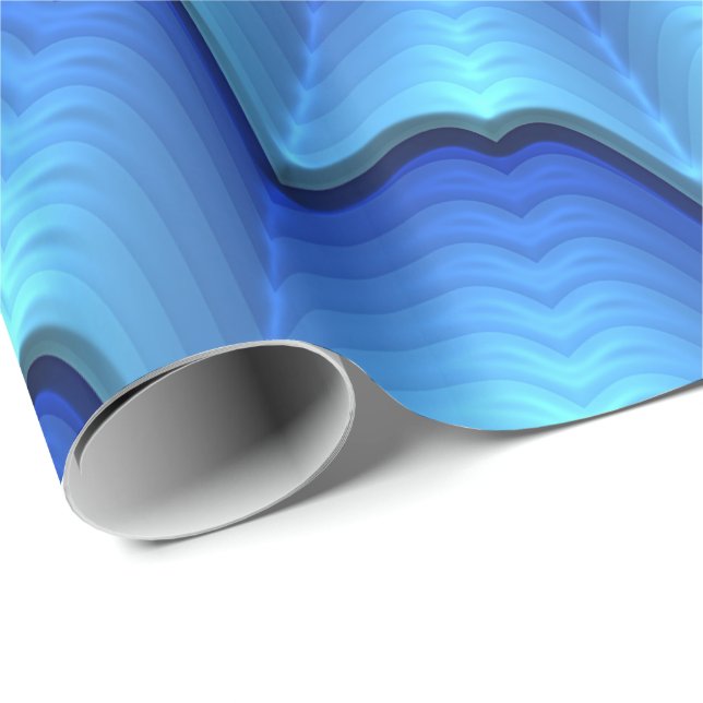 3D-Abstrakt Artikel 4 Omslagning Papper Presentpapper (Rullad Hörn)