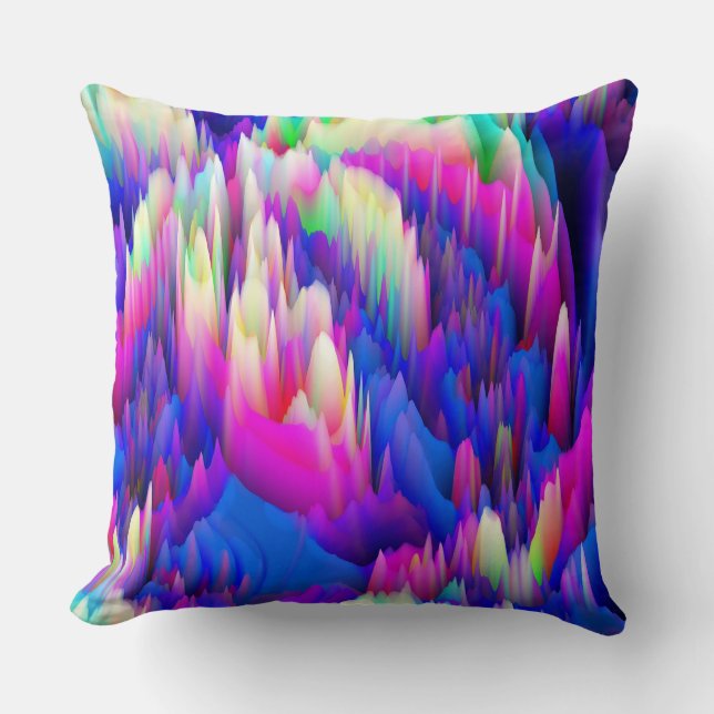 3D Abstrakt Konst 15 Kuddar (Framsida)