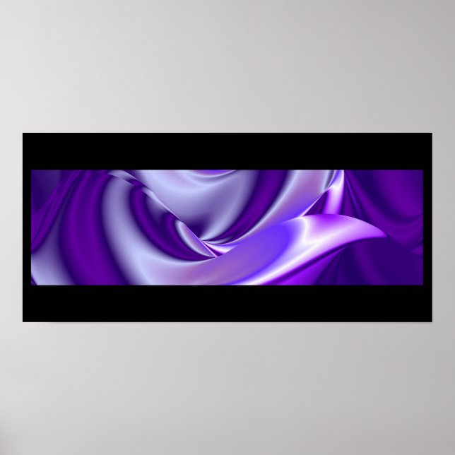 3D-Abstrakt Regnbågskonst Poster (Framsidan)