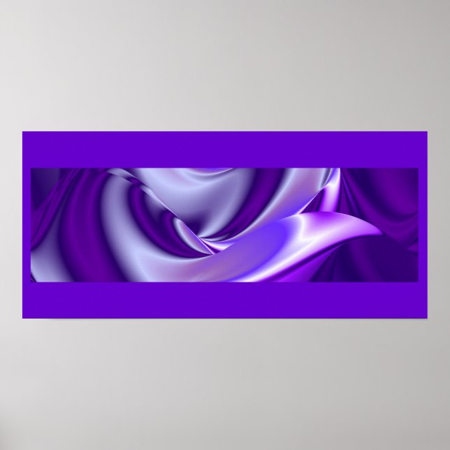 3D-Abstrakt Regnbågskonst Poster (Framsidan)