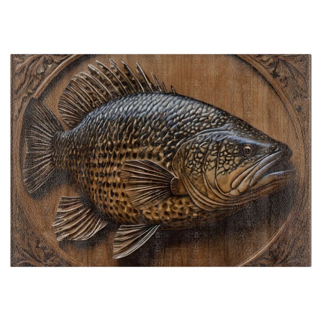 3D Australian Murray Cod Textured Print. (Framsidan)