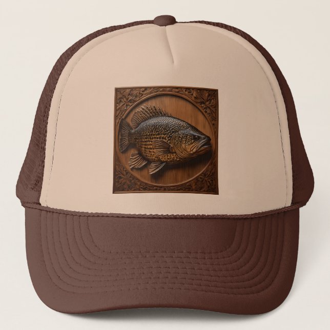 3D Australian Murray Cod Textured Print. Keps (Framsida)
