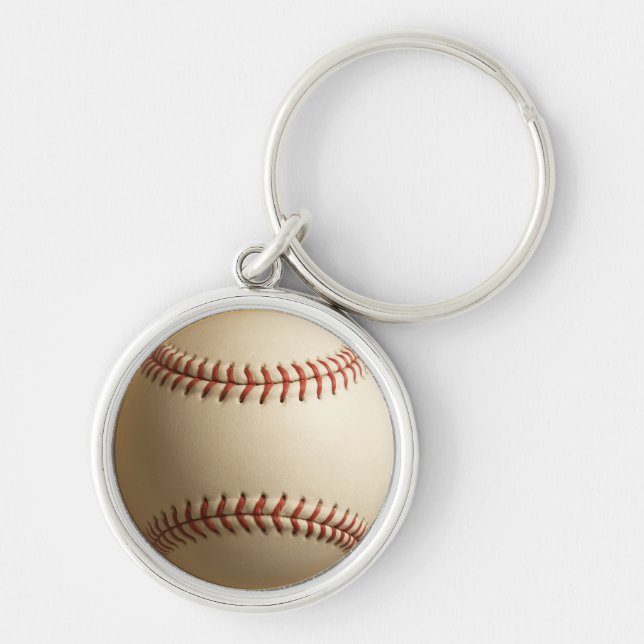 3D Baseboll Design – Anpassningsbar nyckelring (Framsidan)