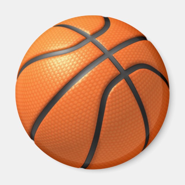 3D-basketboll Magnet (Framsidan)