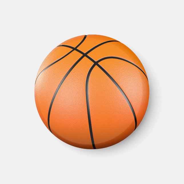 3D basketboll Magnet (Framsidan)