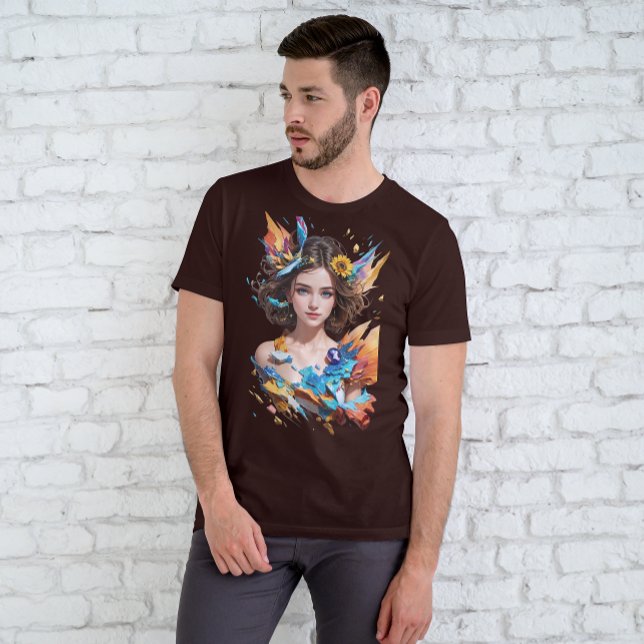 3D Beauty Queen T-Shirt (Skapare uppladdad)