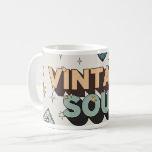 3D-bokstäver & kassettbanddesign Kaffemugg