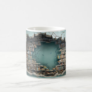 3D Bookshelf Mugg