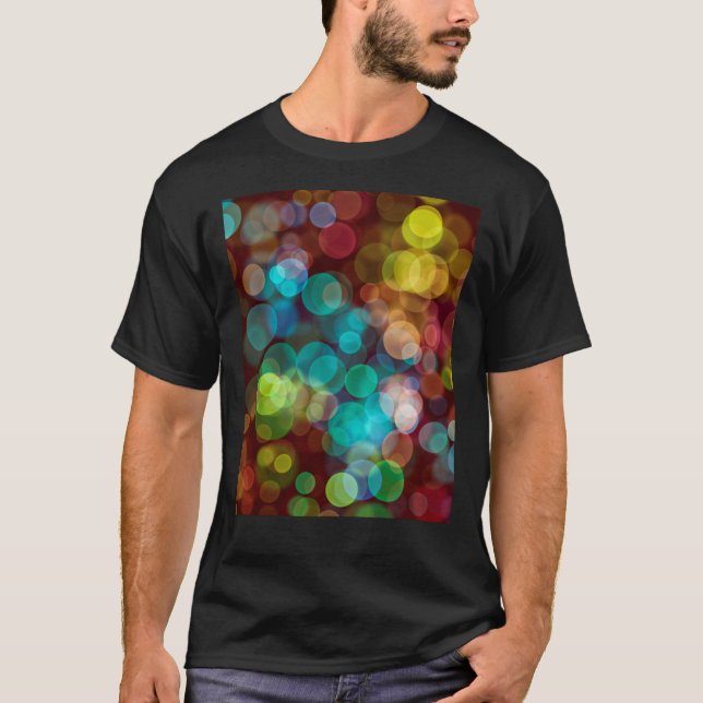 3D Bubble Light Classic T-Shirt (Framsida)