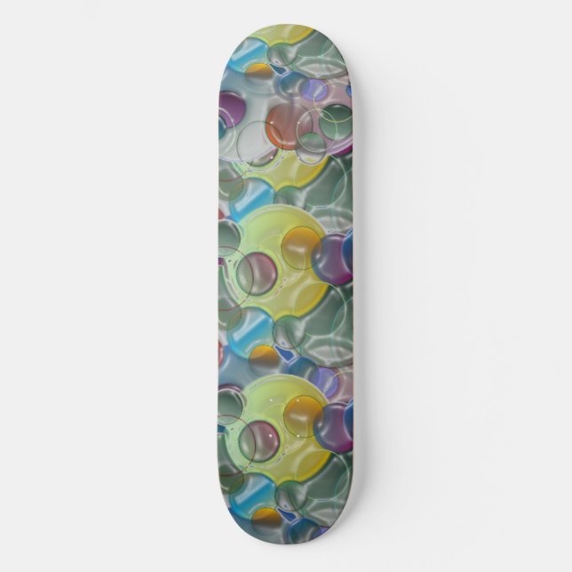 3D-bubblor Skateboard (Framsida)