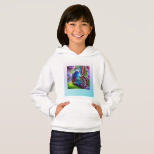 3D BUTTERFLISKT STYLEDBYTRALVHOODIE T SHIRT