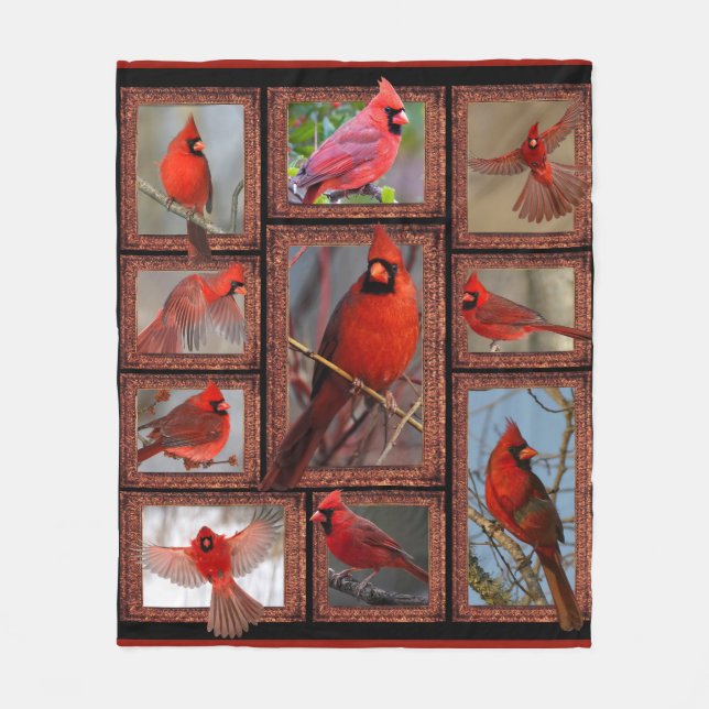 3d Cardinal Fleece Blanket (Framsidan)