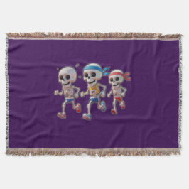 “3D Cartoon Skeleton Race • Funny Running Skeleton Filt