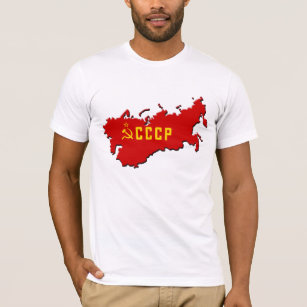 3D CCCP (karta) Tee Shirt