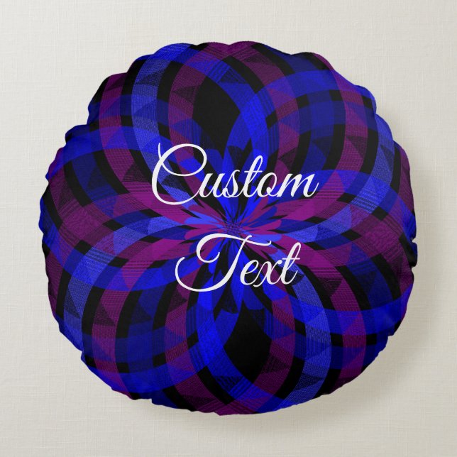 3D-centerfyllning av runt benomgång Rund Kudde (Framsidan)