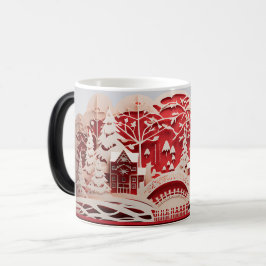 3D-Christmas Magisk Mugg
