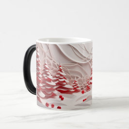 3D-Christmas Magisk Mugg