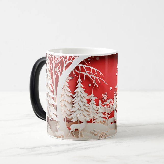3D-Christmas Magisk Mugg (Framsida vänster)