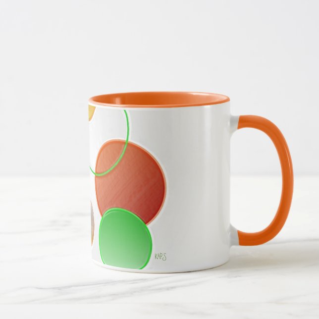 3D-cirklar Mugg (Höger)