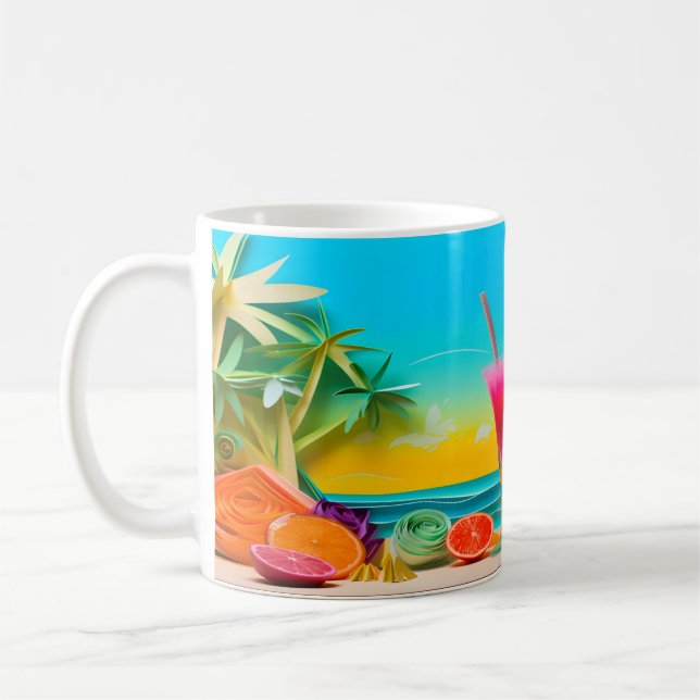 3D-coctails Kaffemugg (Vänster)