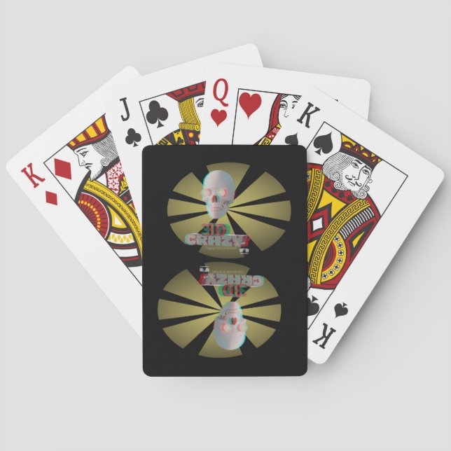 3D Crazy Casinokort (Baksidan)