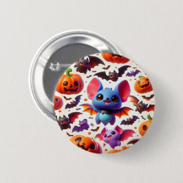 3D cute bats halloween Knapp