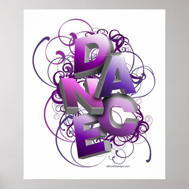 3D Dance (sommar) Poster (Framsidan)