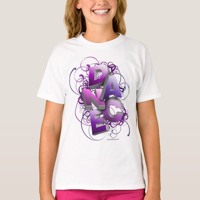 3D Dance (sommar) T Shirt (Framsida)