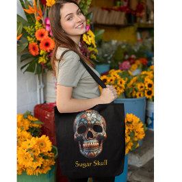 3D Day of the dead-skalle, anpassningsbar Tygkasse