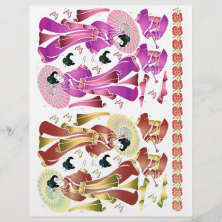 3D decoupage, Romantik, oriental dam