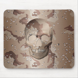 3D Desert Camo Skull Musmatta