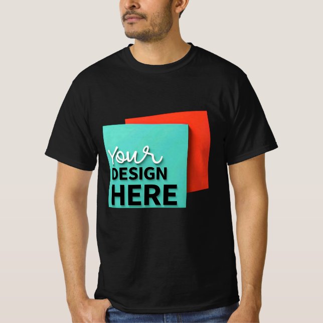 3D Djärv Design T-Shirt – Stick Ut i Stilen (Framsida)