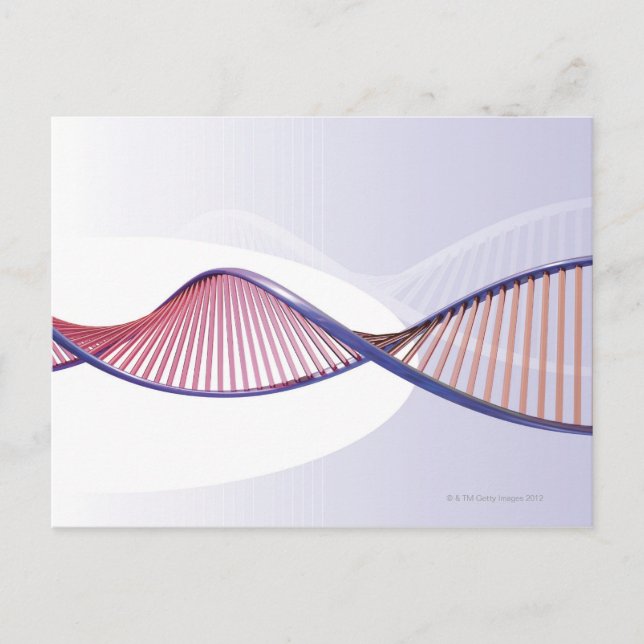 3D DNA-svepning Vykort (Framsida)