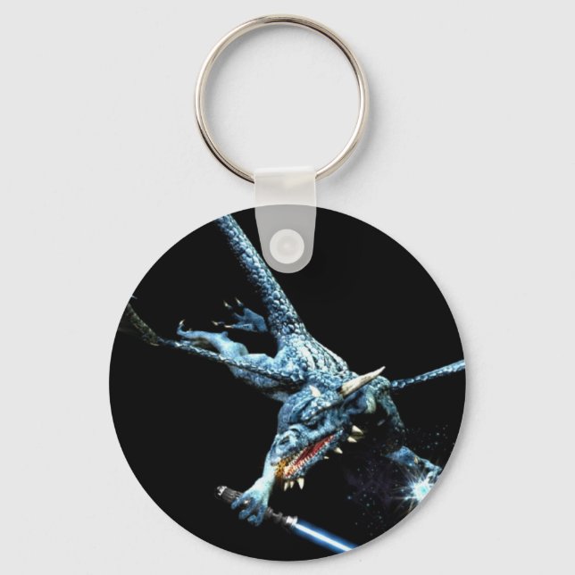 3D Dragon Jedi Nyckelring (Framsida)