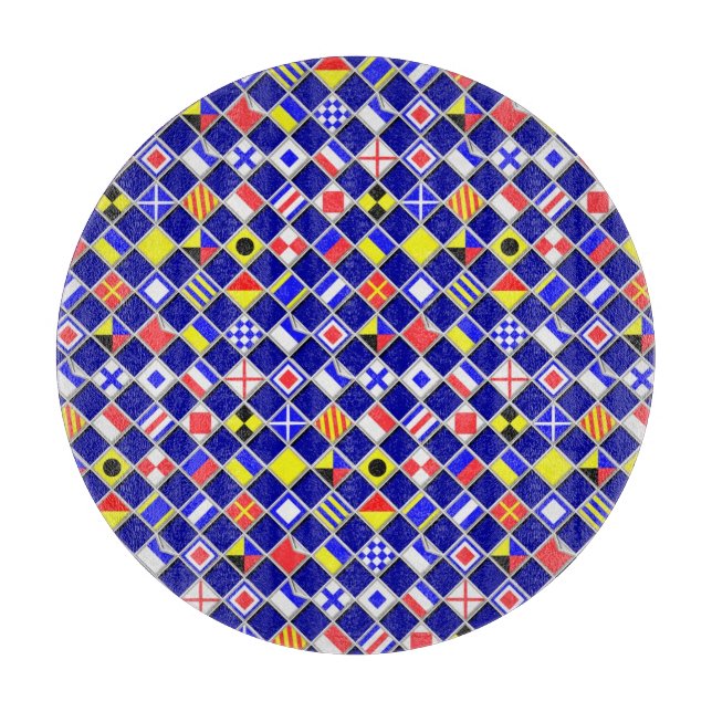 3D-effektkontrollerade Nautiska Flagga, Motif (Framsidan)