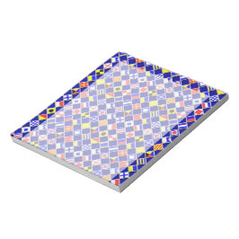 3D-effektkontrollerade Nautiska Flagga, Motif Anteckningsblock