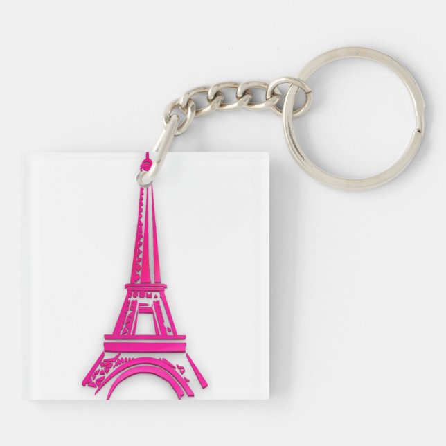 3d Eiffel torn, Frankrike clipart (Baksidan)