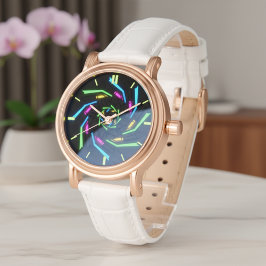 3D Emerald Watch Dial Armbandsur