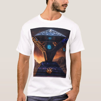 3D Estilo Azteca T-Shirts - djärv, konstnärlig och