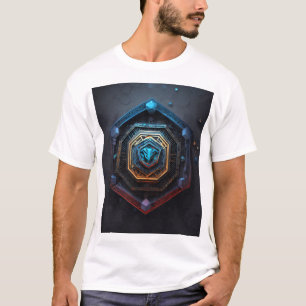 3D Estilo Azteca T-Shirts - djärv, konstnärlig och