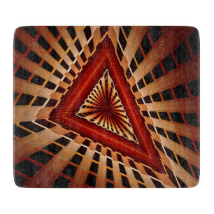 3D-fantasinätverk Modern fraktal grafisk design