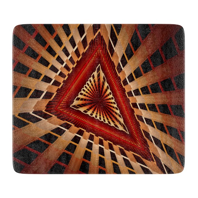3D-fantasinätverk Modern fraktal grafisk design (Framsidan)