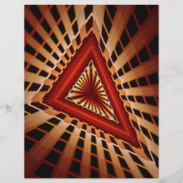 3D-fantasinätverk Modern fraktal grafisk design