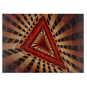 3D-fantasinätverk Modern fraktal grafisk design