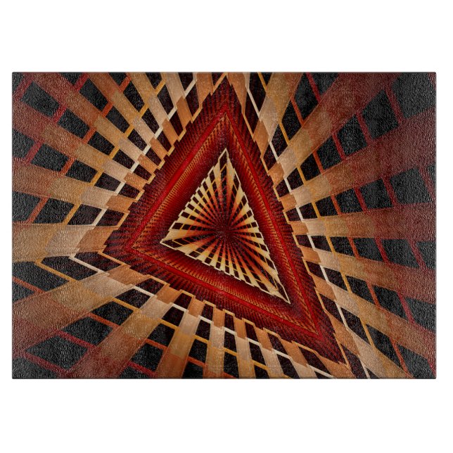3D-fantasinätverk Modern fraktal grafisk design (Framsidan)