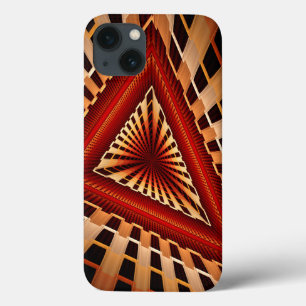 3D-fantasinätverk Modern fraktal grafisk design
