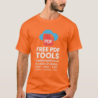 🔥 3D Fantasy-logotyp – FreetoolsPDF.Cloud T Shirt