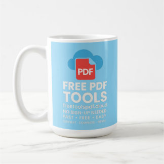 🔥 3D Fantasylogotyp – FreetoolsPDF.Cloud Kaffemugg