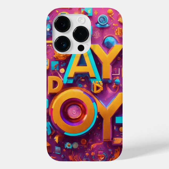 3D färglöst iphone case (Baksida)