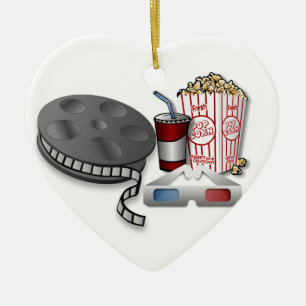 3D-film Julgransprydnad Keramik